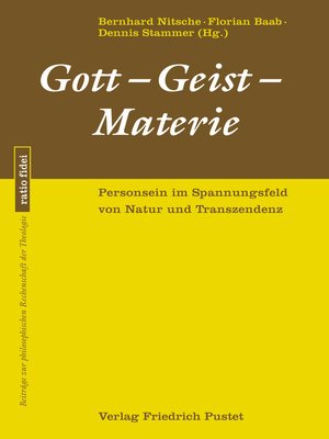 cover image of Gott-Geist-Materie